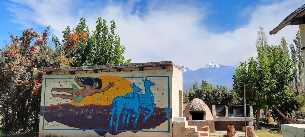 Aire De Barreal Hostel Andino المظهر الخارجي الصورة