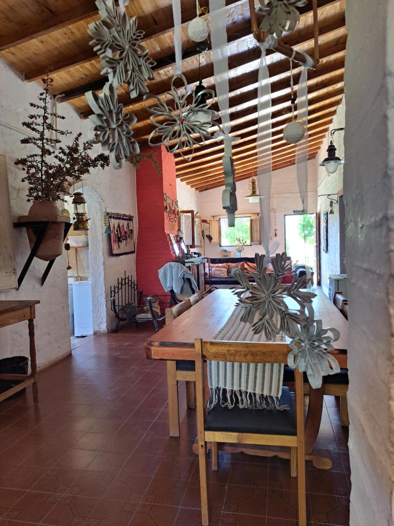 Aire De Barreal Hostel Andino المظهر الخارجي الصورة