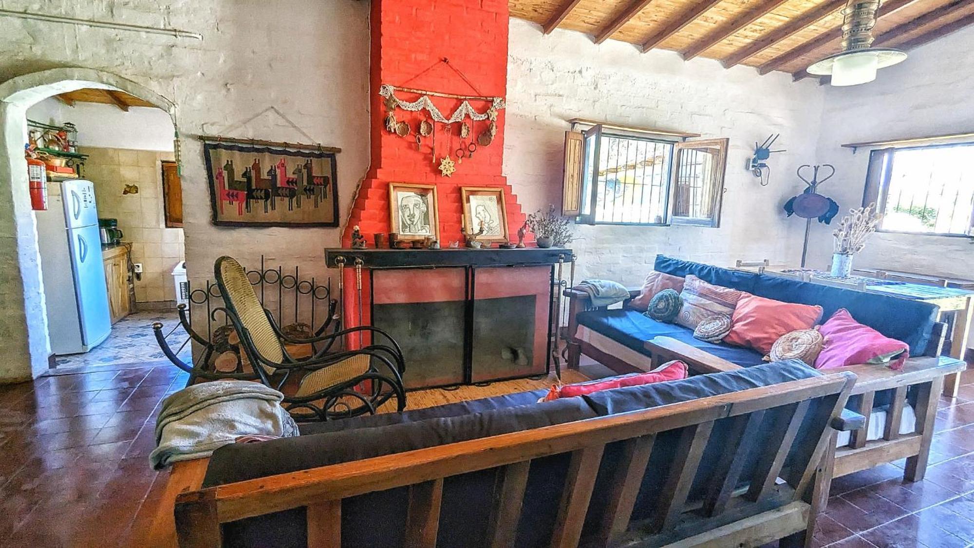 Aire De Barreal Hostel Andino المظهر الخارجي الصورة