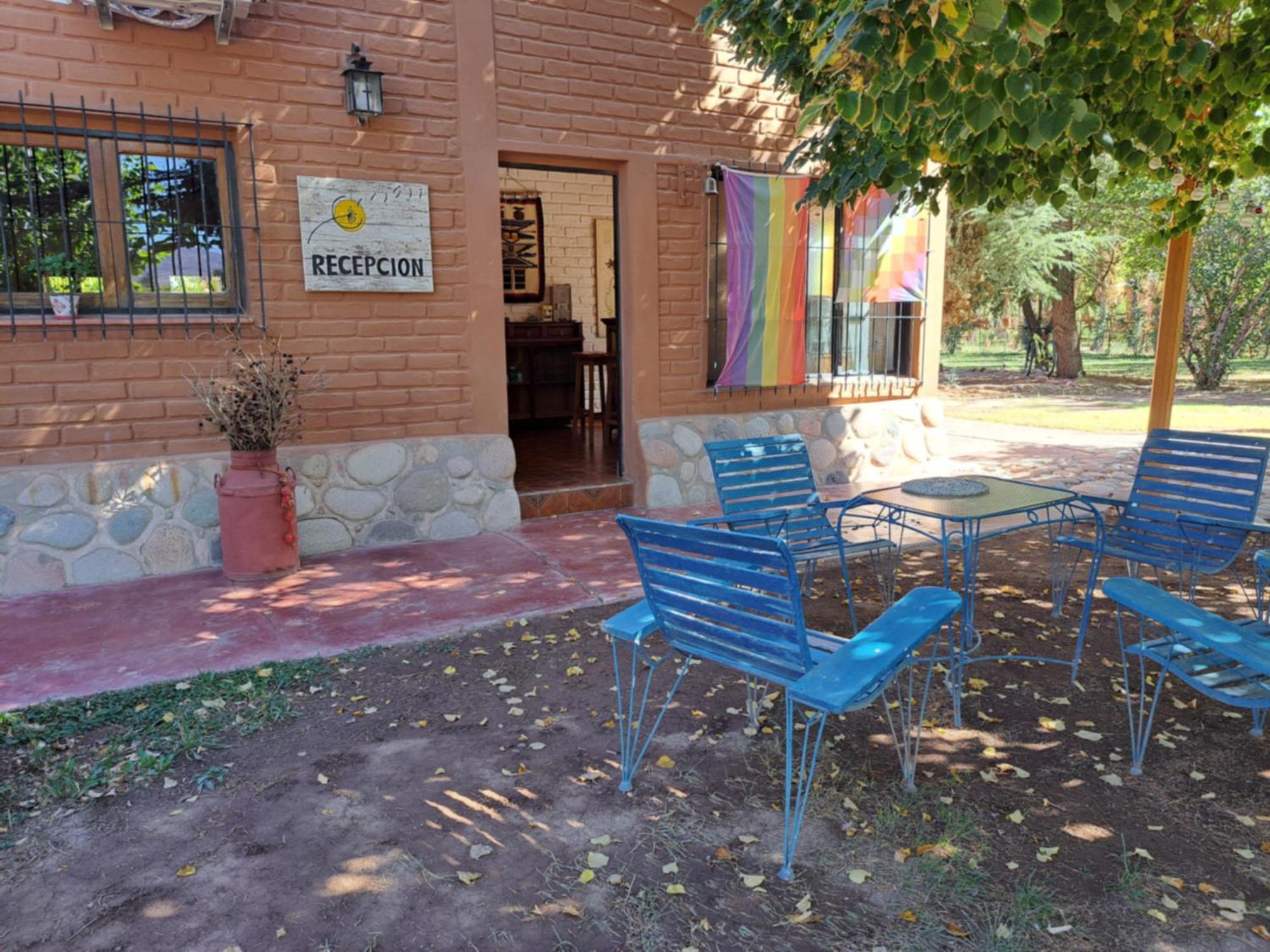 Aire De Barreal Hostel Andino المظهر الخارجي الصورة